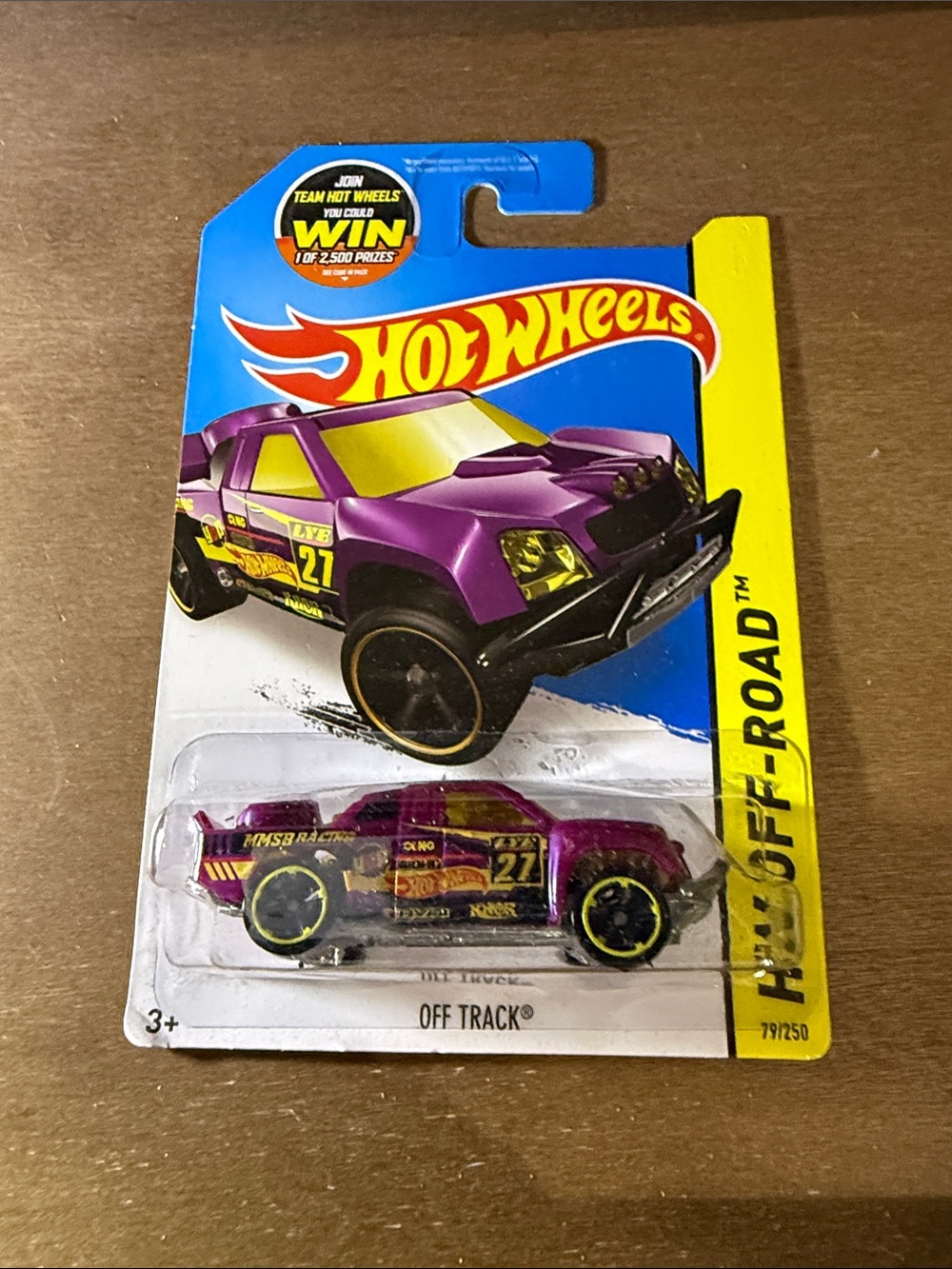 Off Track Purple Toy Truck - Kids' Die-Cast Vehicle